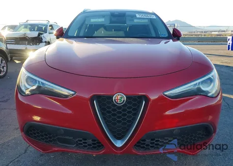 2018 Alfa Romeo Stelvio Ti z USA, uszkodzony, nr VIN ZASFAKBN0J7B72234